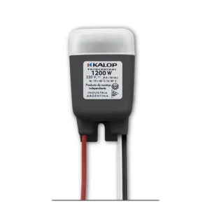 fotocontrol de 1200w, 3 cables, kalop, modelo KL95007