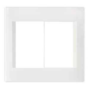 tapa civil, blanco, de 6 modulos, kalop, modelo KS40760