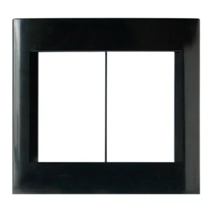 tapa civil, color negro, de 6 modulos, kalop, modelo KS40760