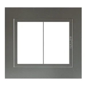 tapa zen metals, hierro, 6 modulos, kalop, modelo KS41521